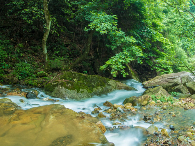 华东最大落差桐庐山湾湾漂流,清凉一夏