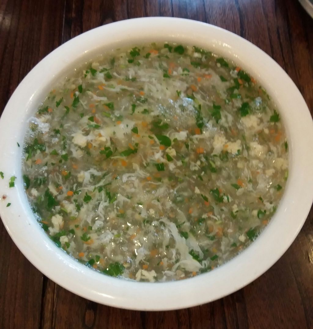 西湖牛肉羹,28元/例.