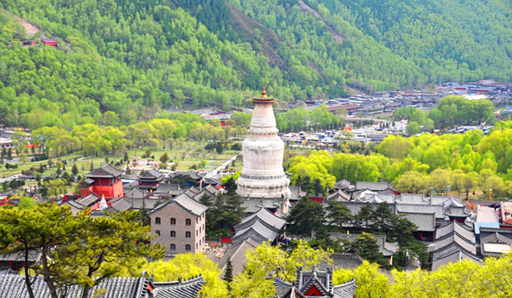 那一年---中华四大佛教圣地【山西五台山游记】万佛阁,五爷庙,殊像寺