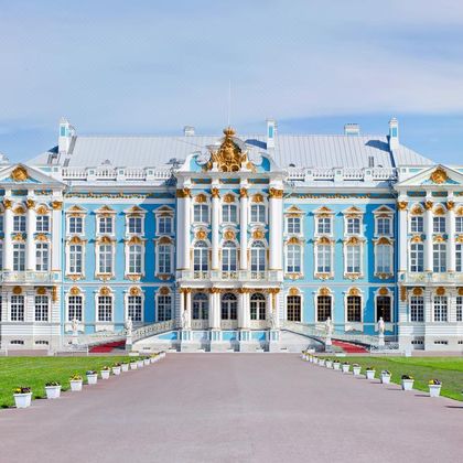 俄罗斯圣彼得堡彼得霍夫宫+叶卡捷琳娜宫一日游