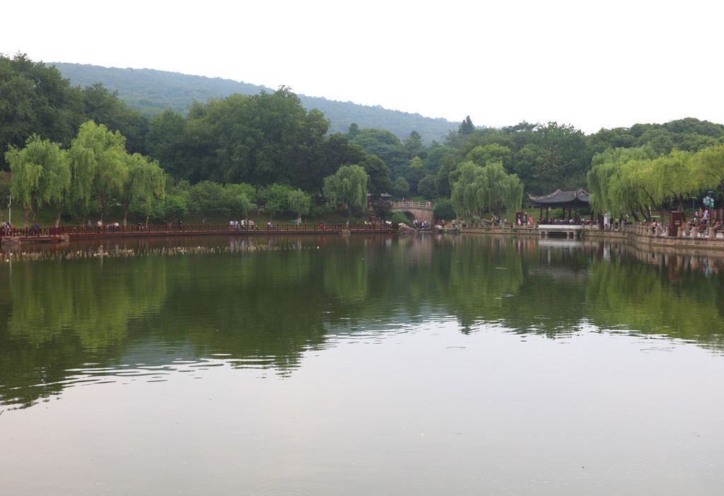 常熟虞山公园映山湖