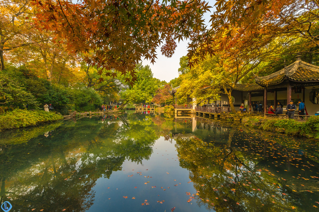 惠山古镇寄畅园,这里的秋天美成一幅画