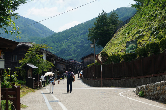 日本美丽的小镇--长野县小布施町,奈良井宿