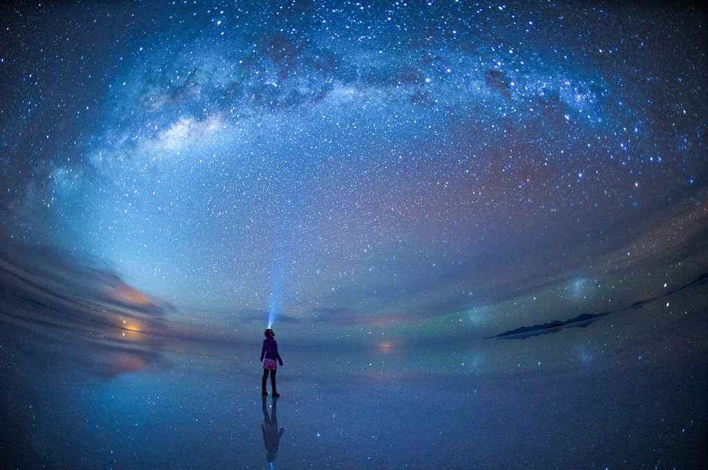 天边的乌尤尼,玻利维亚天空之镜-----海盗王基德作品