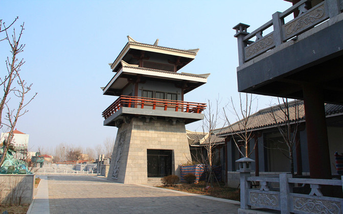 那一年,游走山东,景芝自驾自由行【景芝酒之城游记】酒之源广场,酒祖