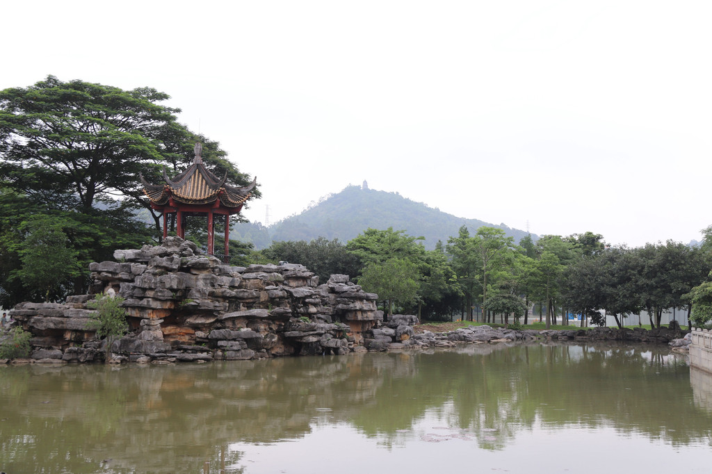 佛山顺德逢简水乡与顺峰山公园