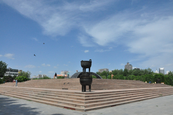 山西吕梁莲花池公园