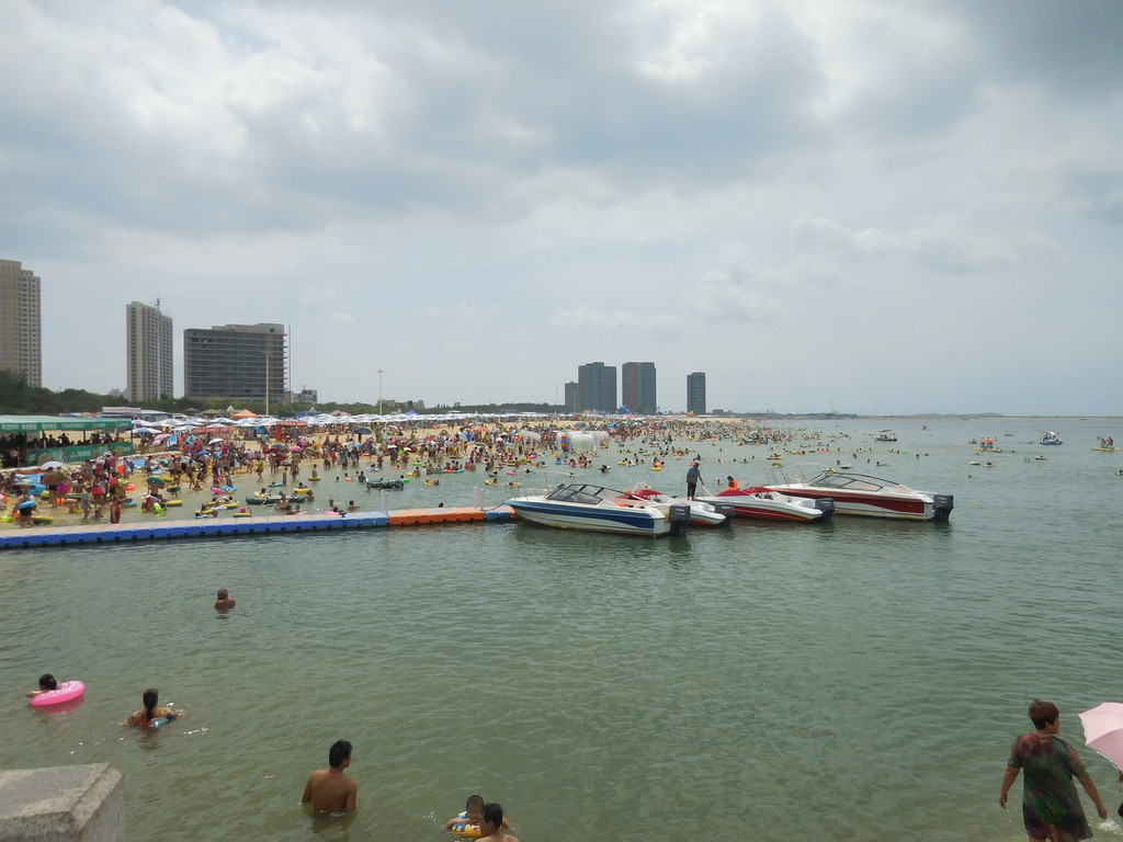 营口鲅鱼圈,白沙湾夏季两日游