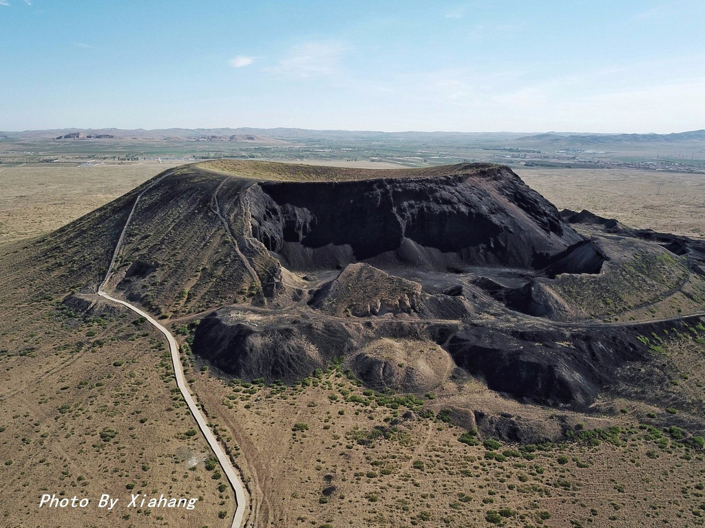 乌兰哈达火山地质公园 北炼丹炉火山口