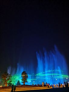 秦汉新城音乐喷泉