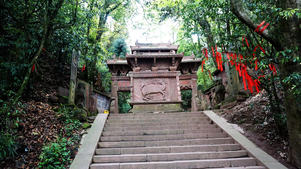 四川雅安上里古镇,碧峰峡,蒙顶山,周公山4天自驾游记(小田木作品)