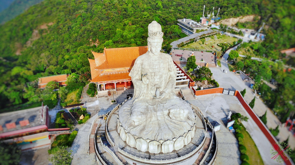 广东深山有世界最大的观音像,还能带孩子露营野餐