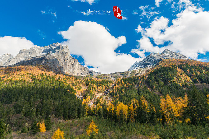 就构成了包括五色山在内的双桥沟八大景观