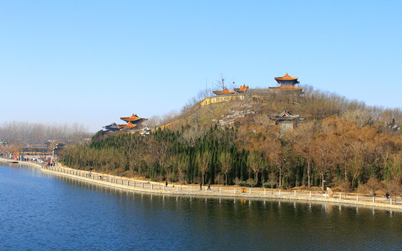 那一年,游走山东,东阿火车自由行【东阿洛神湖,东阿阿胶城,东阿药王山