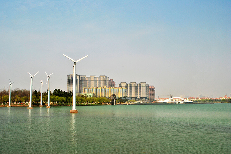 张家港镜湖,赏春散心好去处