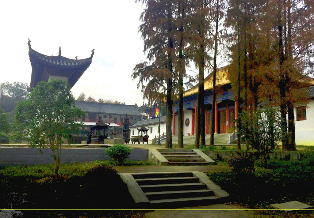 灵气盈溢的武汉景德寺