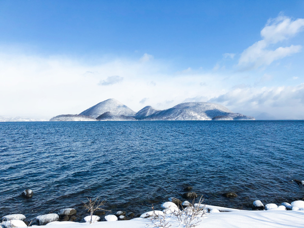 清澈的蓝与纯洁的白—梦幻的北海道の冬