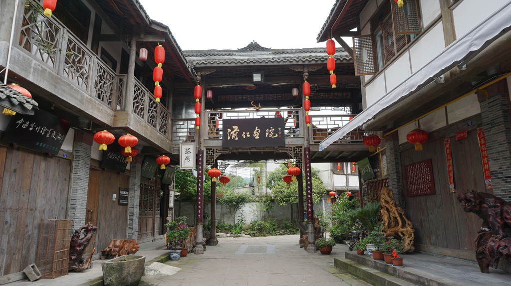 2016年 成都州白鹿镇,丹景山,通济镇,海窝子镇四日乡镇游记((小田木