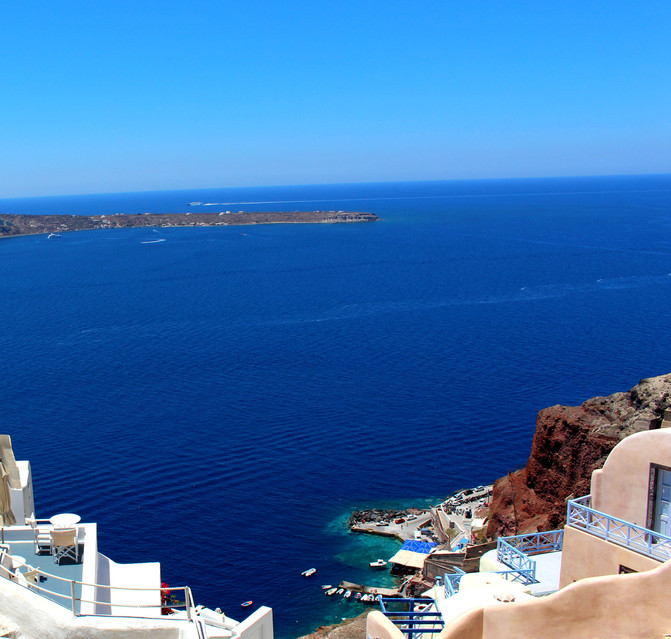 希腊自由行 - 爱情海希腊圣托里尼岛, 科拉岛锡