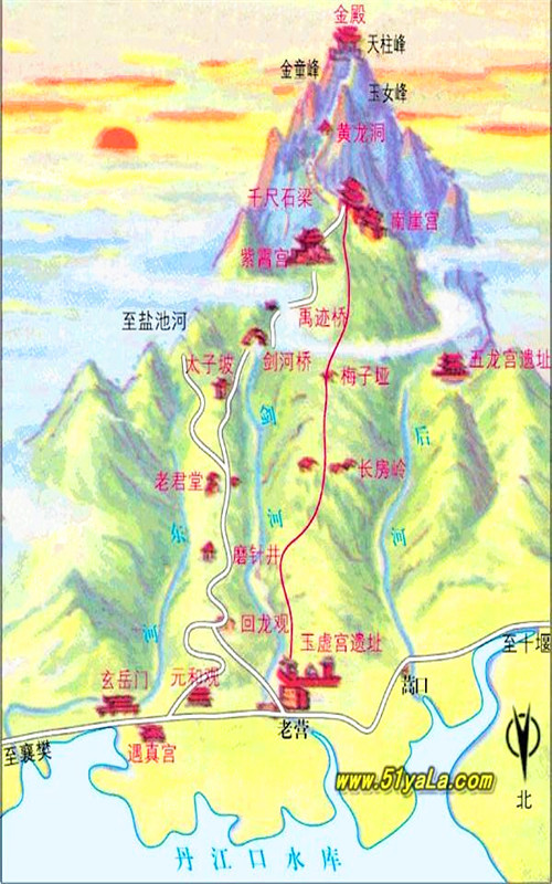 那一年,渝鄂相见—武当山往事,我的武当山记忆:南岩宫