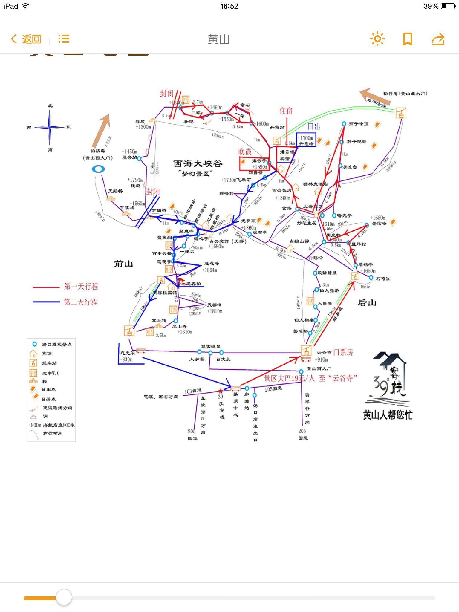 黄山游全景路线怎么走好?