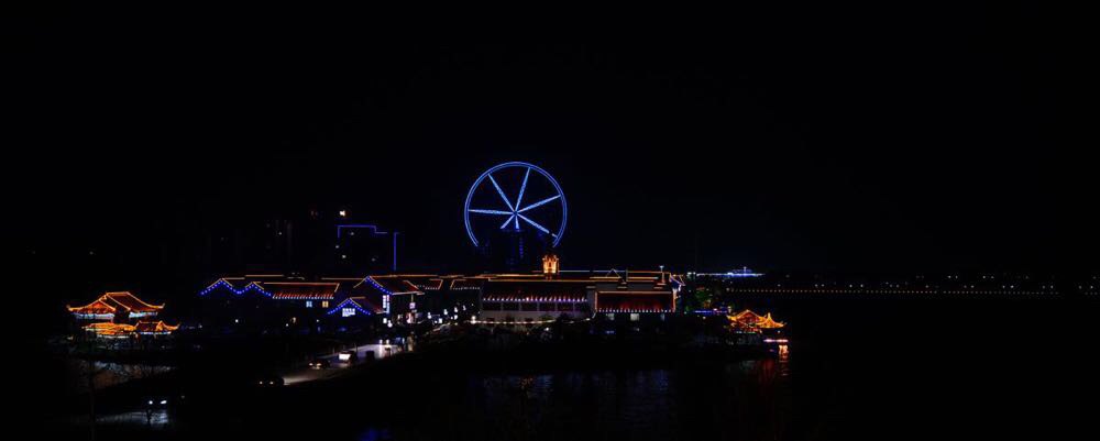 江北水城 聊城夜景