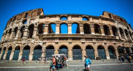 【携程攻略】罗马斗兽场景点,古代罗马人与人