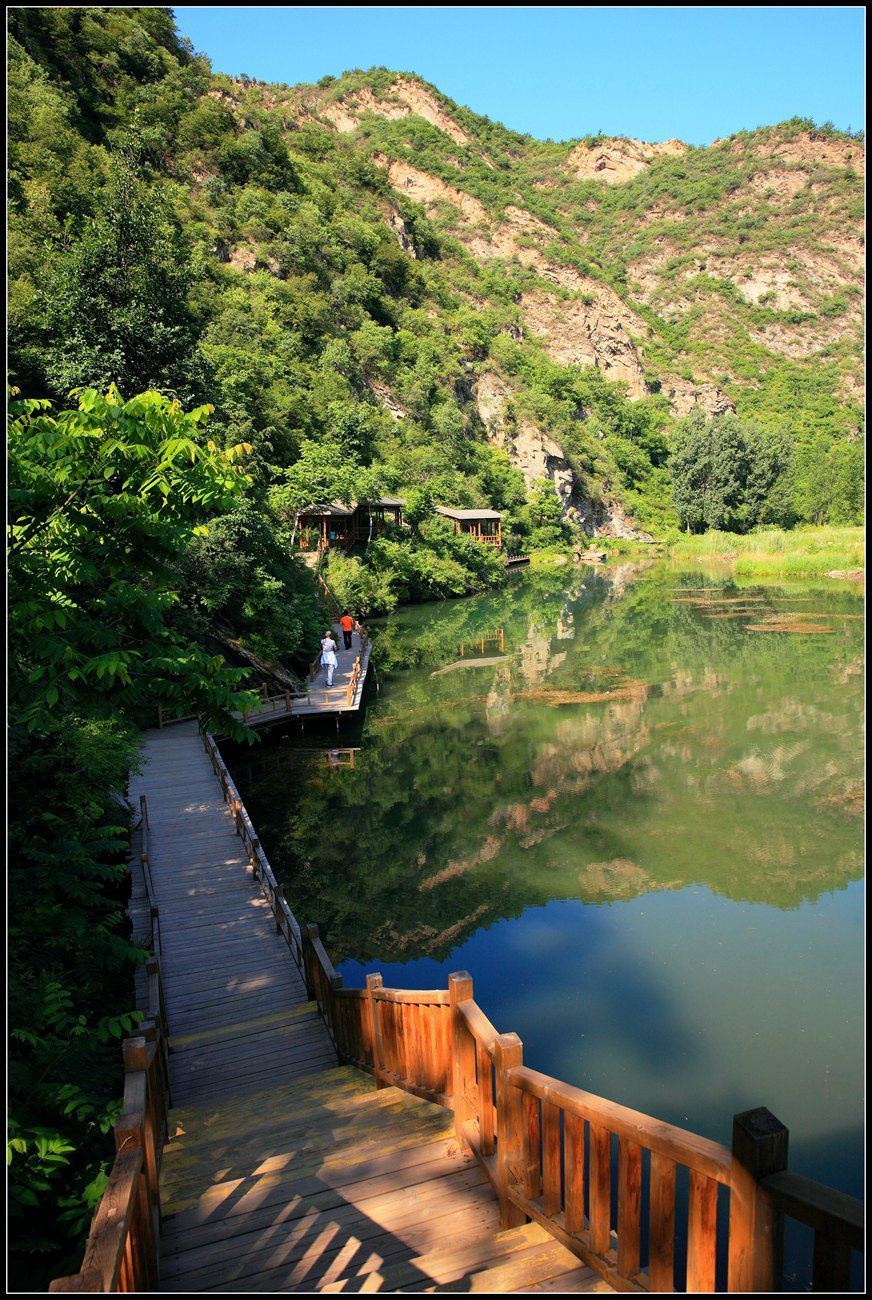 北京近郊火爆进行时的度假休闲地——怀柔白河湾开放景区2015.06.20