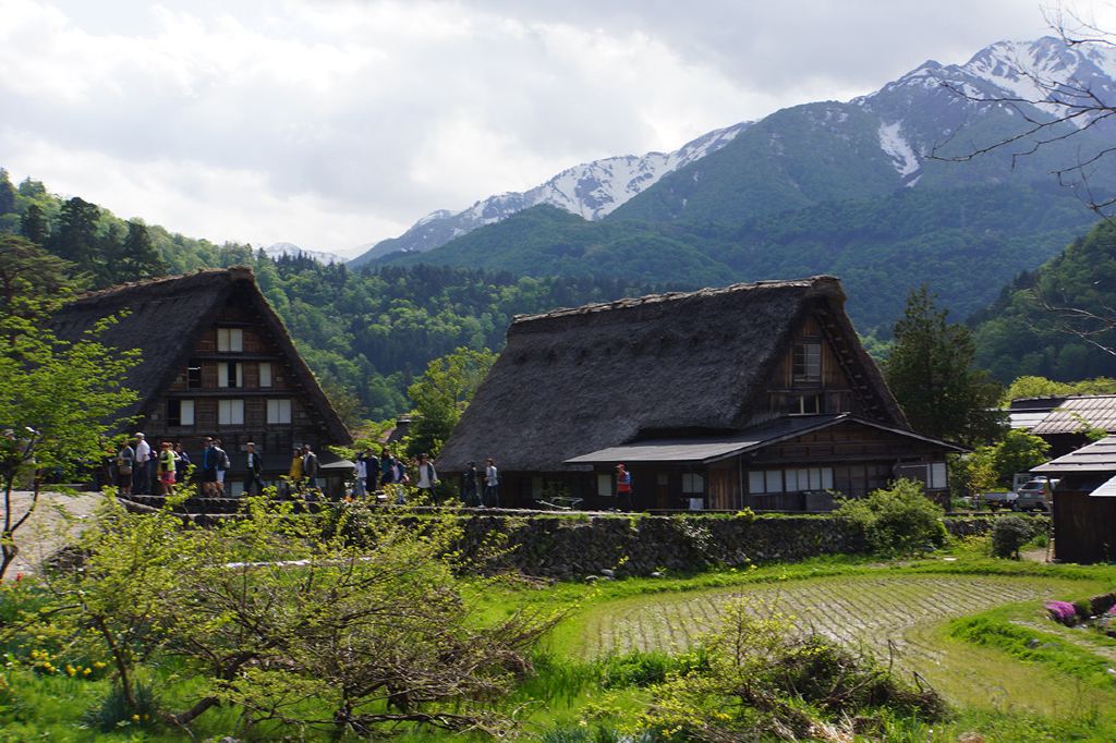 随手拍#世界遗产----日本白川乡合掌村