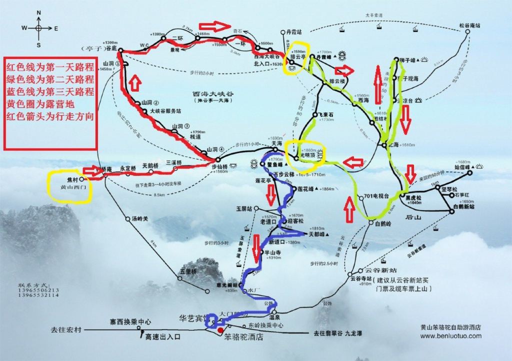 出发前计划路线图