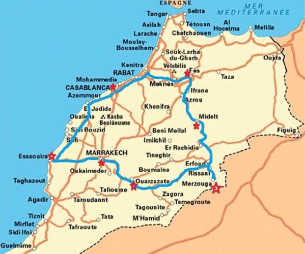 摩洛哥:撒哈拉沙漠2000公里西行记 - 广州游记