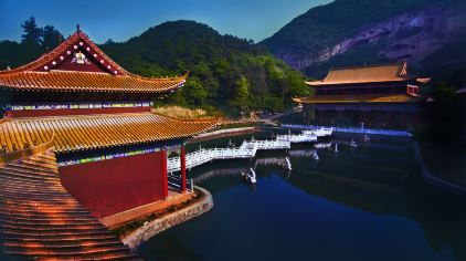 六安皖西宾馆(原六安金陵皖西宾馆)1晚+大别山石窟门票+可加购皖西大