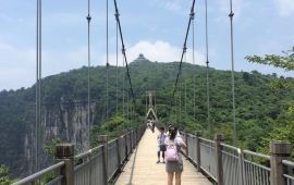 张家界天门山索道天气预报,历史气温,旅游指数