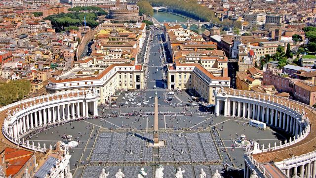 圣彼得广场 piazza san pietro