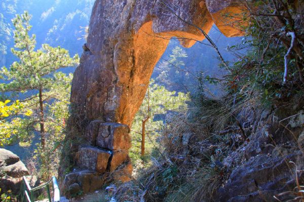 一步一阶九台沟 无限风光在险峰-2015年元旦天台,临海徒步(二)