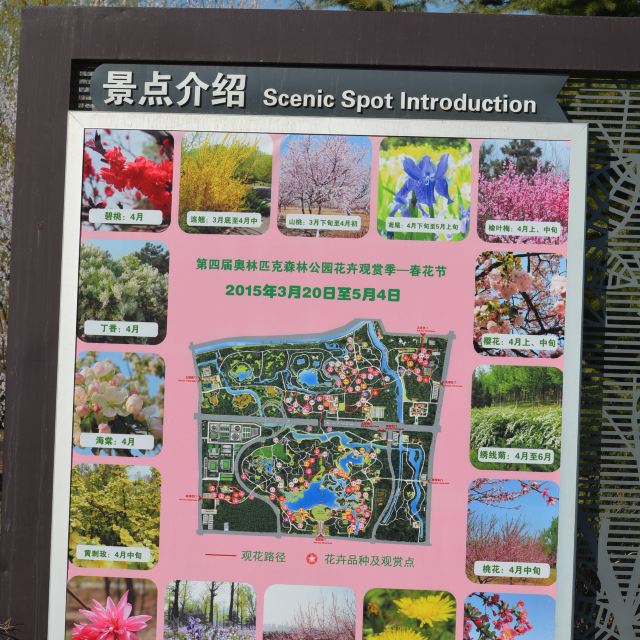 相约北京春花节, 奥林匹克森林公园