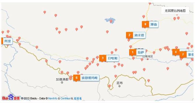 拉萨推荐景点:布达拉宫,大昭寺,纳木错,八廓街,罗布林卡 林芝推荐景点