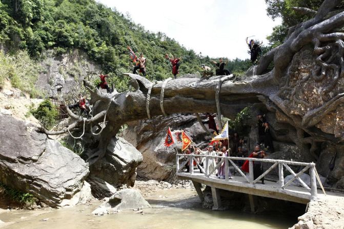 游江湖 闯侠谷 探绿林 当侠客--三明尤溪侠天下