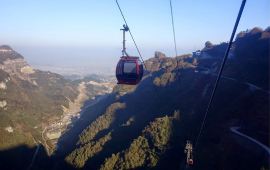 张家界天门山索道天气预报,历史气温,旅游指数