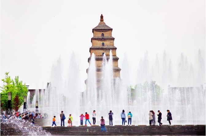 大雁塔下忆玄奘 - 西安游记攻略