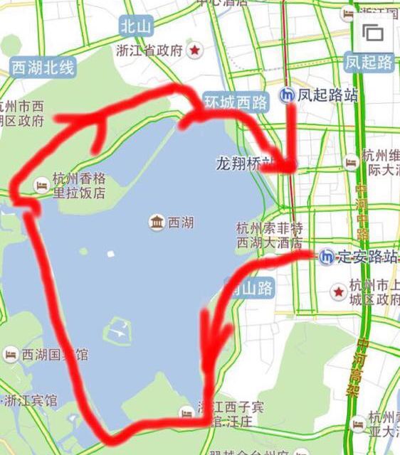 我的眼里只有你--羊年初六环西湖一日游
