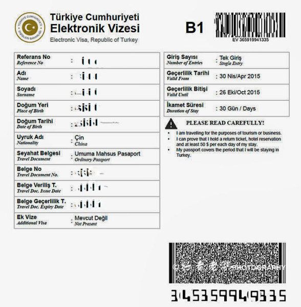 #加游站#2015土耳其最新签证 几分钟获得电子