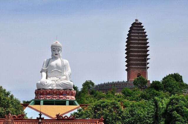 在德阳中江,寻访白塔寺,黄鹿水库和凯江湿地