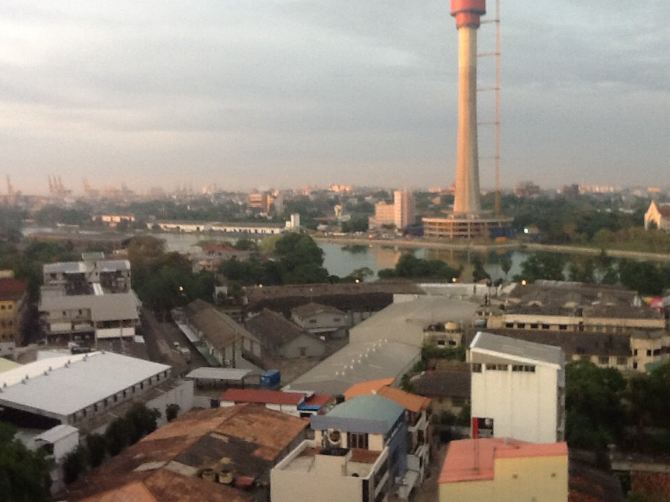 斯里兰卡的尼干布与科伦坡机场与科伦坡市的关