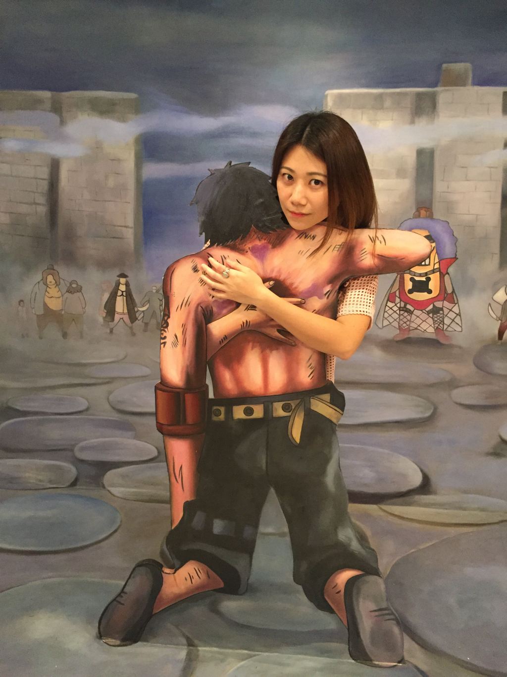 在"海贼王3d展"打破次元壁,给力拍!拍!拍!
