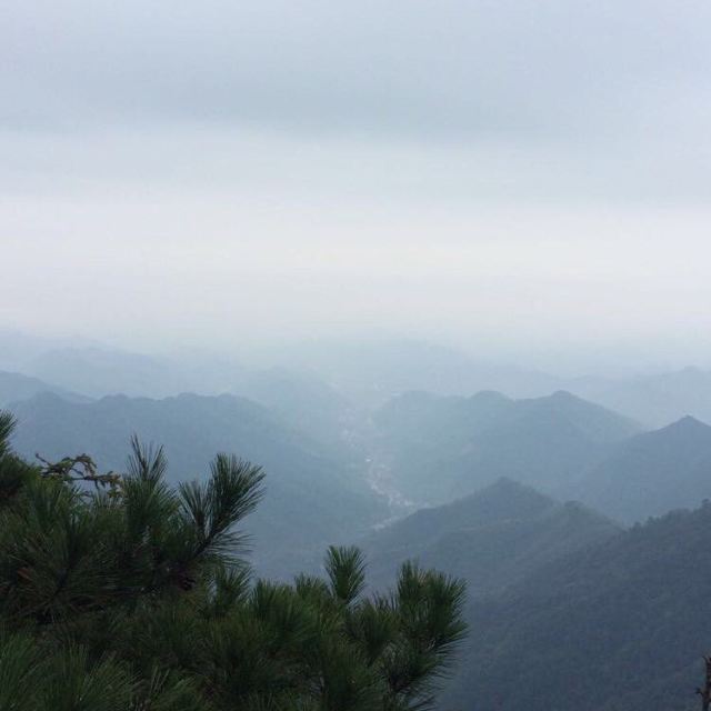 四面峰,天气不好