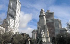 马德里塞万提斯像天气预报,历史气温,旅游指数