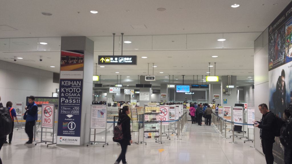 大阪关西机场入境处