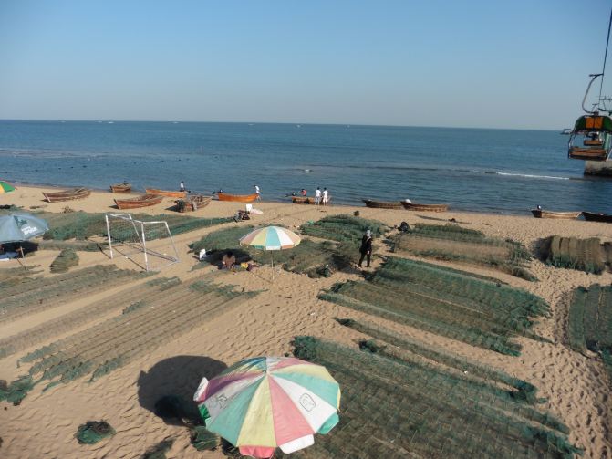 北京出发火车行-南戴河仙螺岛、鸽子窝休闲2日