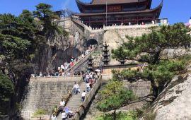 九华山西天寺天气预报,历史气温,旅游指数,西天